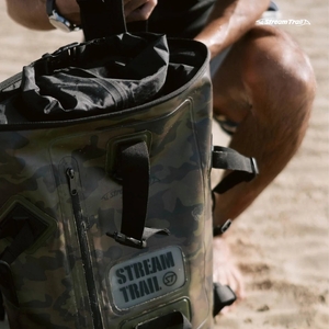 Влагозащитный рюкзак Stream Trail Dry Tank Camo Green 40L, фото 3