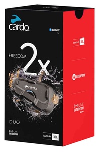 Мотогарнитура Cardo FREECOM 2x DUO (2 комплекта), фото 2