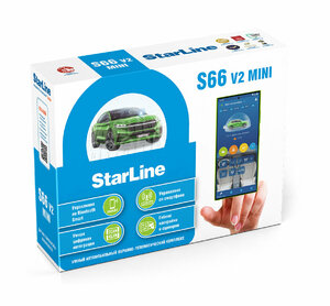 Автосигнализация StarLine S 66 V2 BT MINI, фото 1