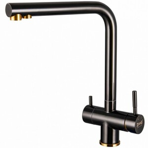 Смеситель для кухни ZORG Inox (SZR-2020 BR/ GRAFIT) Бронза Графит, фото 1