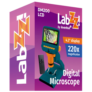 Микроскоп цифровой Levenhuk LabZZ DM200 LCD, фото 2