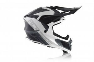 Шлем Acerbis X-TRACK White/Black Glossy M, фото 3