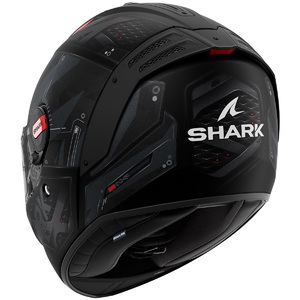 Шлем Shark SPARTAN RS STINGREY MAT Black/Antracite/Red (S), фото 3