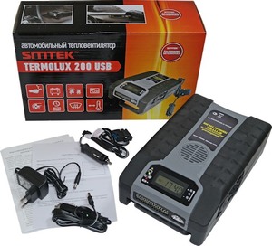 Обогреватель салона автомобиля керамический SITITEK Termolux-200 USB (12/220В, 200Вт, АКБ, USB), фото 6