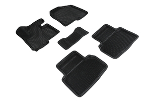 Коврики EVA 3D соты для Hyundai ix35 2010-2015 / KIA Sportage 2010-2015 (черные, 95401), фото 1