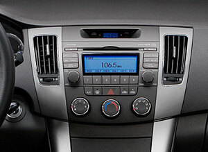 Рамка InCar для UMS HYUNDAI Sonata V (NF) 2008-2010 (Manual AC), 9", фото 7