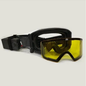 Очки снегоходные с магнитной линзой и подогревом AiM (PRO) 190-100 Accu Heated Goggles Black Matt, фото 3