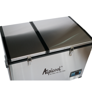 Автохолодильник компрессорный двухкамерный Alpicool BCD80 (12/24/220В), фото 2
