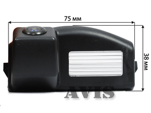 CCD штатная камера заднего вида AVEL AVS321CPR для MAZDA 2 / MAZDA 3 SEDAN (#045), фото 2