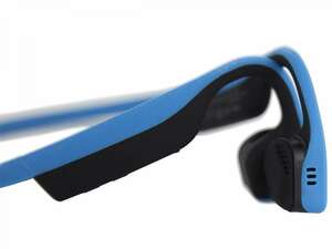 Беспроводные наушники с костной проводимостью звука AfterShokz Trekz Titanium голубые, фото 3