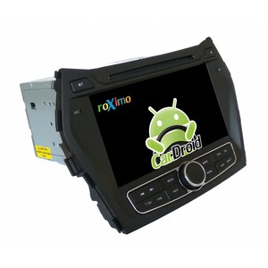 Штатная магнитола Roximo CarDroid RD-2009 для Hyundai SantaFe 3 (Android 8.0), фото 2