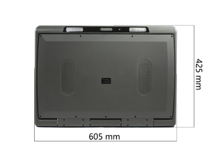 Потолочный монитор Avel на Android AVS2230MPP (серый) + Xiaomi Mi Box S + AV120520DC, фото 3