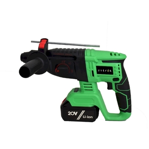 Перфоратор аккумуляторный Zitrek ZKCH20FU-Li (20В, Li-Ion аккумулятор 4 Ач - 2шт, ЗУ, кейс), фото 3