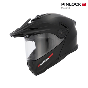 Мотошлем Acerbis RIDER матовый Black 2 L, фото 2