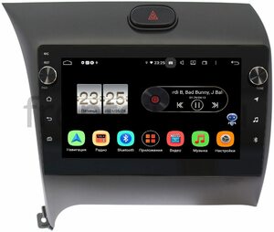 Штатная магнитола Kia Cerato III 2013-2017 LeTrun BPX609-9013 на Android 10 (4/64, DSP, IPS, с голосовым ассистентом, с крутилками) для авто без камеры