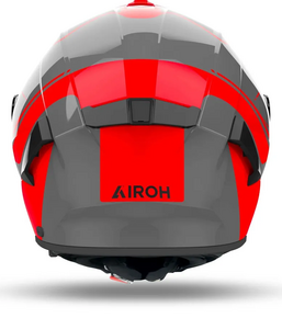 Шлем Airoh SPARK 2 CHRONO Orange Glossy M (глянцевый), фото 4