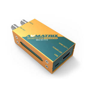 Конвертер AVMATRIX Mini SC1112 преобразования 3G-SDI в HDMI, фото 2