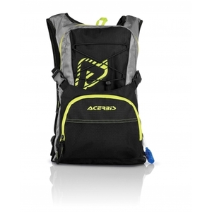 Рюкзак с гидропаком Acerbis H20 DRINK Black/Yellow (10/2 L), фото 2