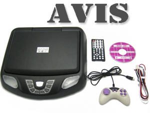 Потолочный монитор 11" с DVD Avel AVS1118T (черный), фото 7