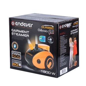 Отпариватель для одежды Endever Odyssey Q-4 (черно-оранжевый), фото 26