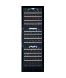 Винный шкаф CellarPrivate трёхзонный на 143 бутылки черный CP154-3TB, фото 7
