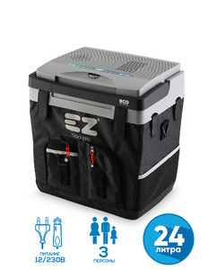 Автохолодильник EZ ESC 26М (12/230V) (черный), фото 2