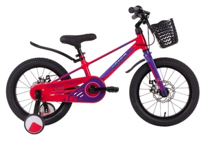 Велосипед детский Tech Team Forca 16" red 2024 (магниевый сплав)