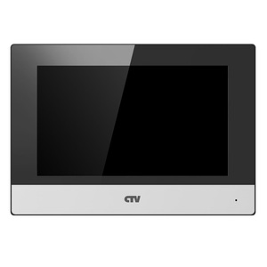 Монитор цветного IP-видеодомофона черный CTV-IP-M6703