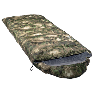 Спальный мешок TRAVELLER camo R-zip от -12 С (с подголовником 230x90см), фото 2