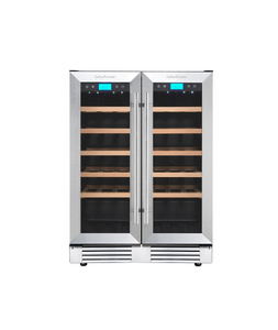 Винный шкаф CellarPrivate встраиваемый, двухзонный на 42 бутылки CP042-2T, фото 4
