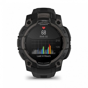 Часы Garmin Instinct 3 45mm AMOLED Black with Black Silicone (010-02936-00G), фото 6