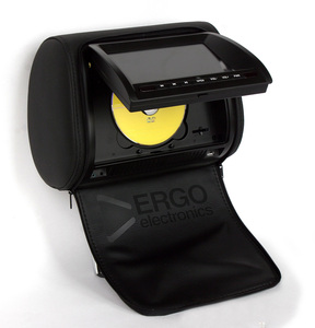Комплект автомобильных подголовников ERGO ER700H (черный), фото 3
