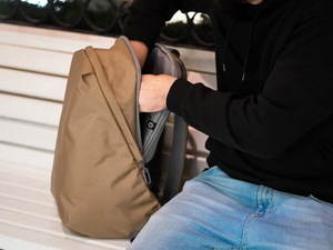 Рюкзак для ноутбука до 15,6 дюймов XD Design Bobby Soft, коричневый, фото 7