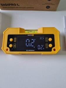 Электронный профессиональный двухосевой магнитный уровень INSTRUMAX DIGIPRO L IM0163, фото 6
