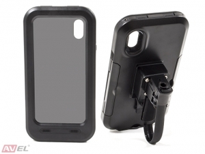 Водонепроницаемый чехол/ держатель для iPhone X/XS на велосипед и мотоцикл DRCXIPHONE (черный), фото 1