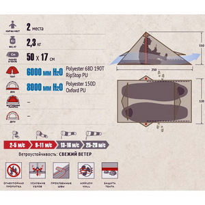 Палатка Tengu Mark 1.01B flecktarn, 7101.2921, фото 3