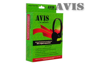 Беспроводные ИК наушники AVEL AVS002KIDS (двухканальные), фото 5