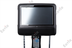 Комплект автомобильных DVD подголовников 9" Envix L0278 (черный, сенсорный), фото 2