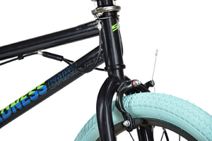 Велосипед Stark'22 Madness BMX 2 черный/зеленый/голубой, фото 3