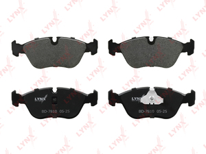 Колодки тормозные передние LYNXauto BD-7810. Для VOLVO Вольво S70 2.0-2.5 96-00/C70 2.0 97-02/850 2.0-2.5D 91-96, фото 2
