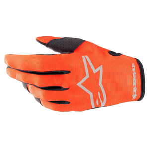 Мотоперчатки RADAR GLOVES ALPINESTARS (ярко оранжево-черный, Hot Orange/Black,411, M), фото 2