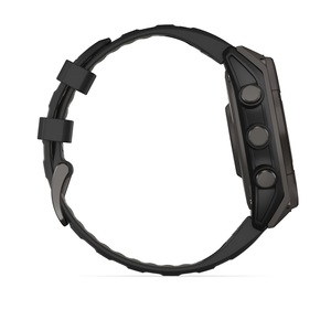 Часы Garmin Fenix 8 47mm Saph Carbon Grey DLC Titanium Black-Pebble Grey Sln (010-02906-11G), фото 5
