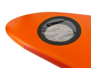 Сапборд Tech Team Cruzo (orange) 290x77x10 см (с окном), фото 9