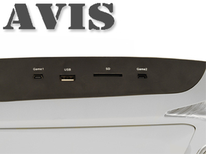 Автомобильный потолочный монитор 11.6" со встроенным DVD плеером AVEL AVS1219T (серый), фото 4