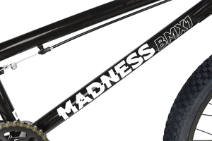 Велосипед Stark'22 Madness BMX 1 серебристый/черный/коричневый, фото 6