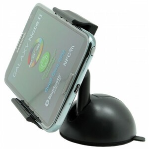 Ppyple Dash-N5 black держатель на приб. панель и стекло, для смартфонов до 5.5", фото 5