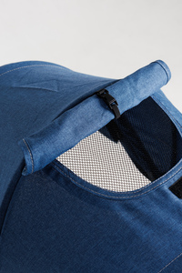 Велосипед коляска трехколесный с ручкой, Tech Team Luxury music  синий 2026, фото 12