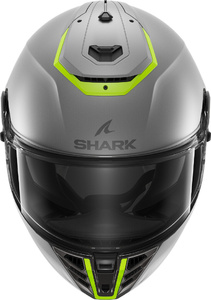 Шлем Shark SPARTAN RS BLANK MAT Silver/Yellow/Silver (M), фото 2
