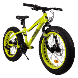Велосипед TechTeam Garet 24"х14" 2024 желтый, фото 2