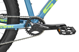 Велосипед Stark'23 Tactic 27.5 + HD синий/авокадо 20", фото 6